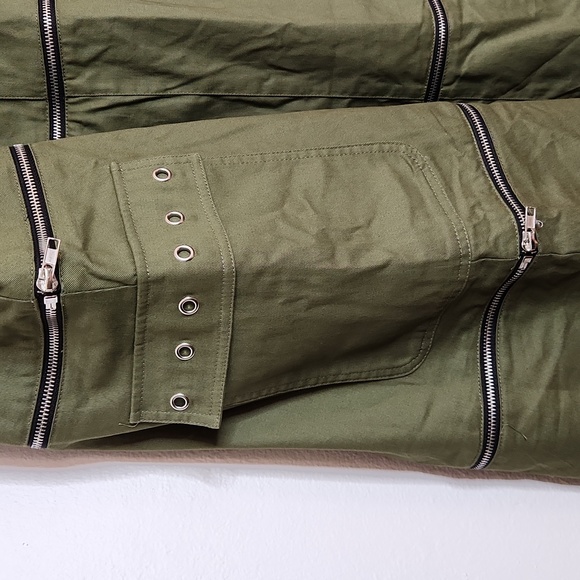 Hot Topic Social Collision Green Zip-Off Maxi Skirt Plus Size - Picture 5 of 16